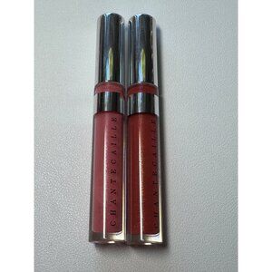 Lot of 2 Chantecaille Brilliant Gloss (Pretty + Classic), botanical, hydrating